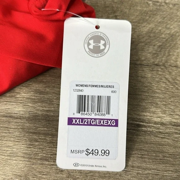 Under Armour Women's Longsleeve Volleyball Shirt Heat Gear Size XXL NWT - Picture 6 of 8